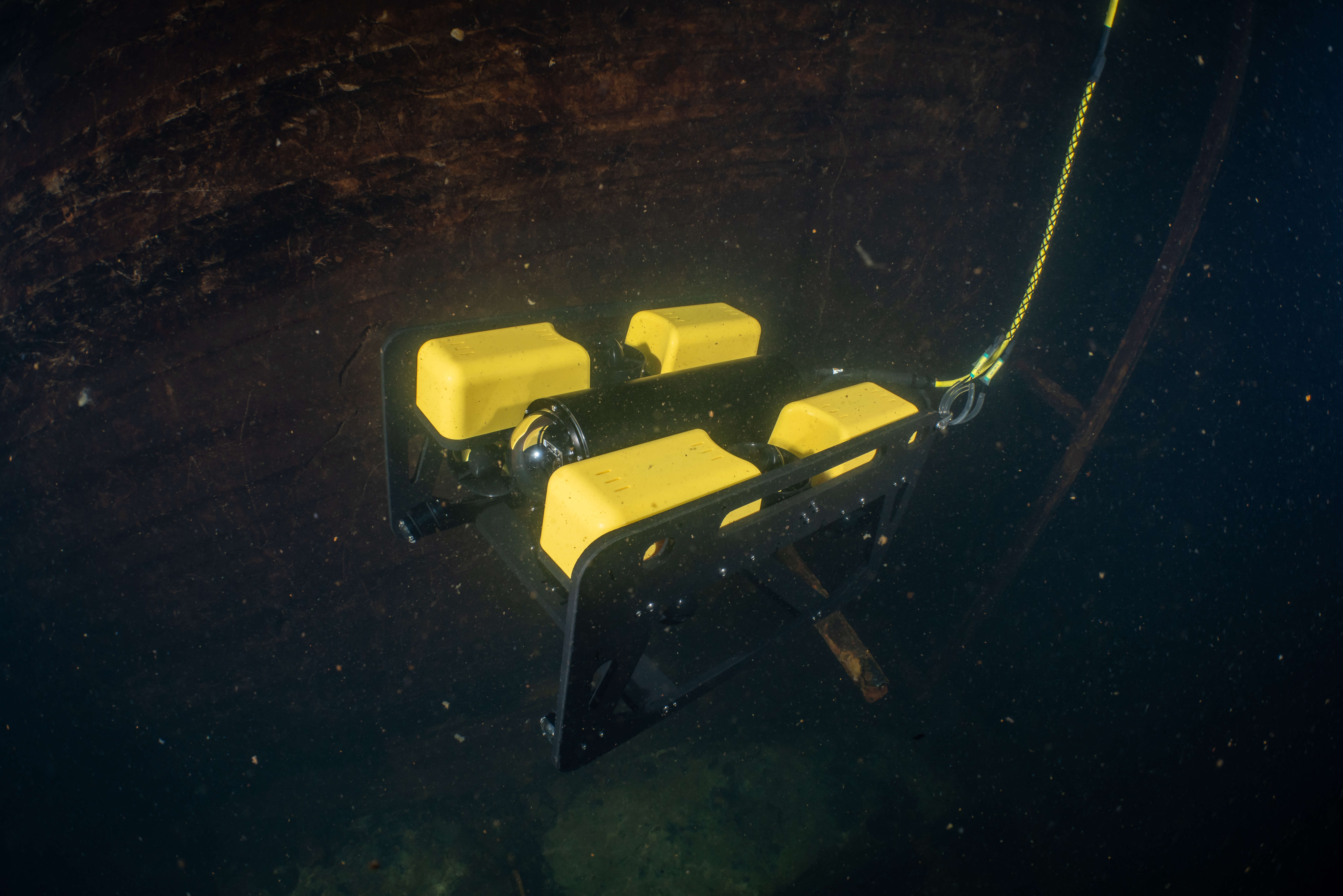 ROV robot inspection sous marine