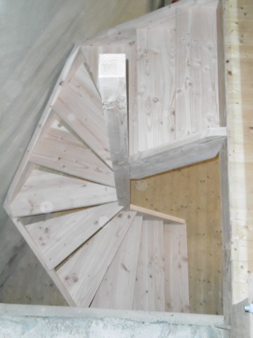Escalier bois, Menuiserie ATOUT-TECK, Sur mesure, Douglas, INZINZAC-LOCHRIST, Lorient, Plouay, 56