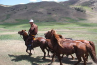Voyage à cheval en Mongolie