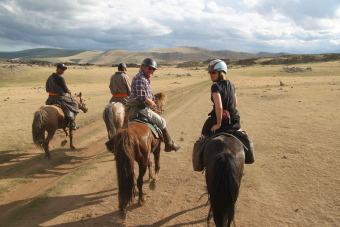Monter à cheval en Mongolie