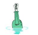 une bouteille à la mer