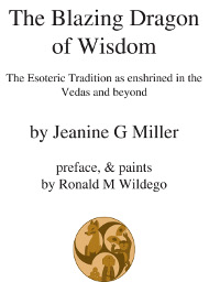 The Blazing Dragon of Wisdom by Jeanine Miller title page