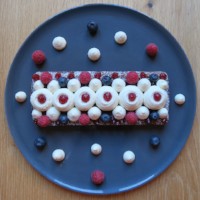 Cake Chocolat, Thé Vert Fruits Rouges - Pinky Cake