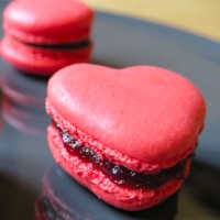 Macarons aux Fruits Rouges - Pinky Cake