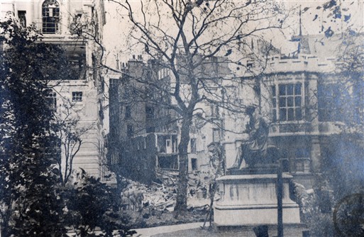 A view from Temple Gardens - Photo Copyright Westminster City Archives