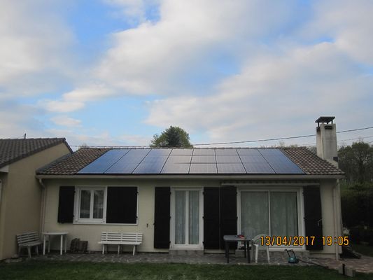 PV 6,3kWc - 24 panneaux SolarWorld Bi-Verres Transparents