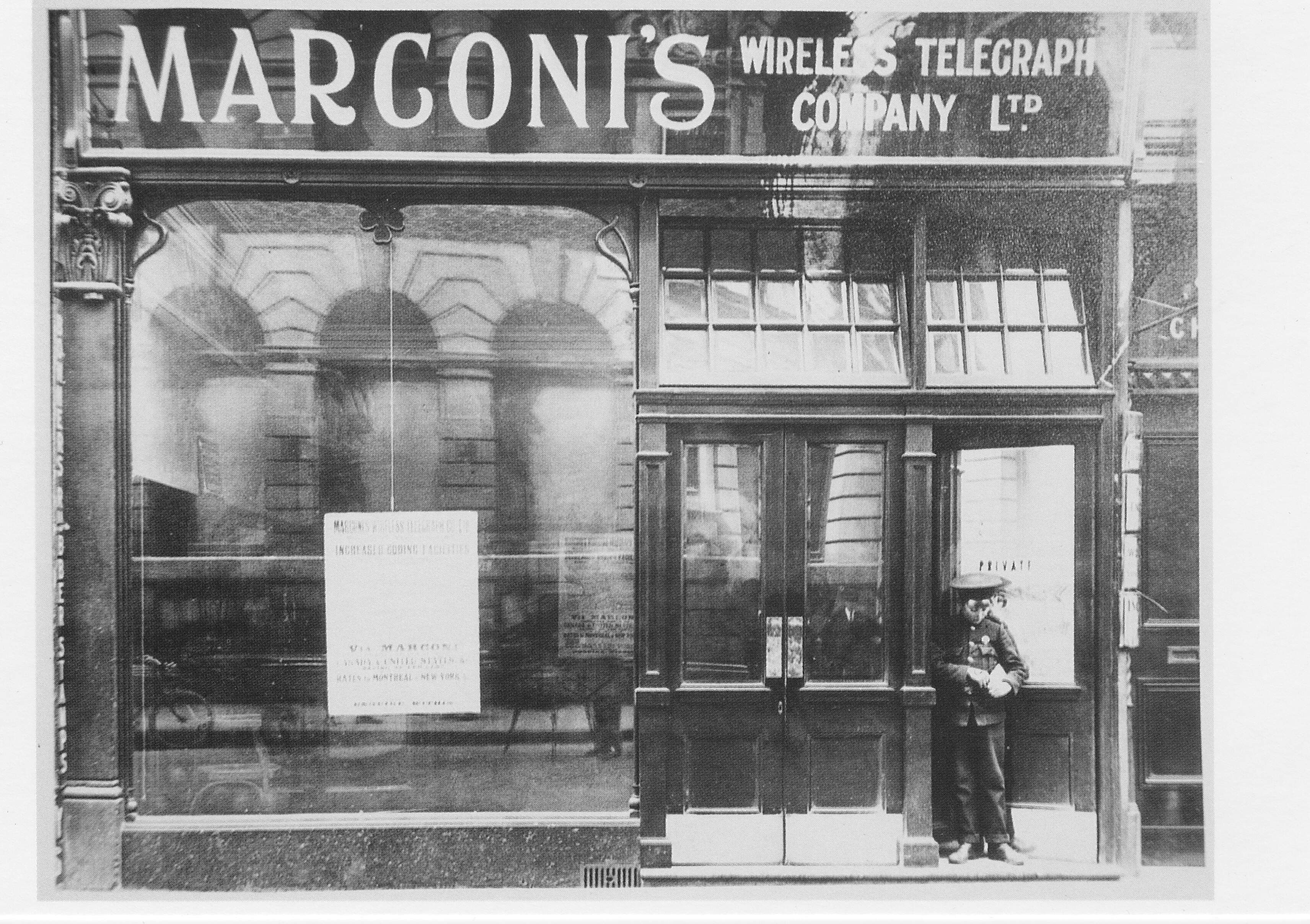 1920s Marconi Telegraph Office