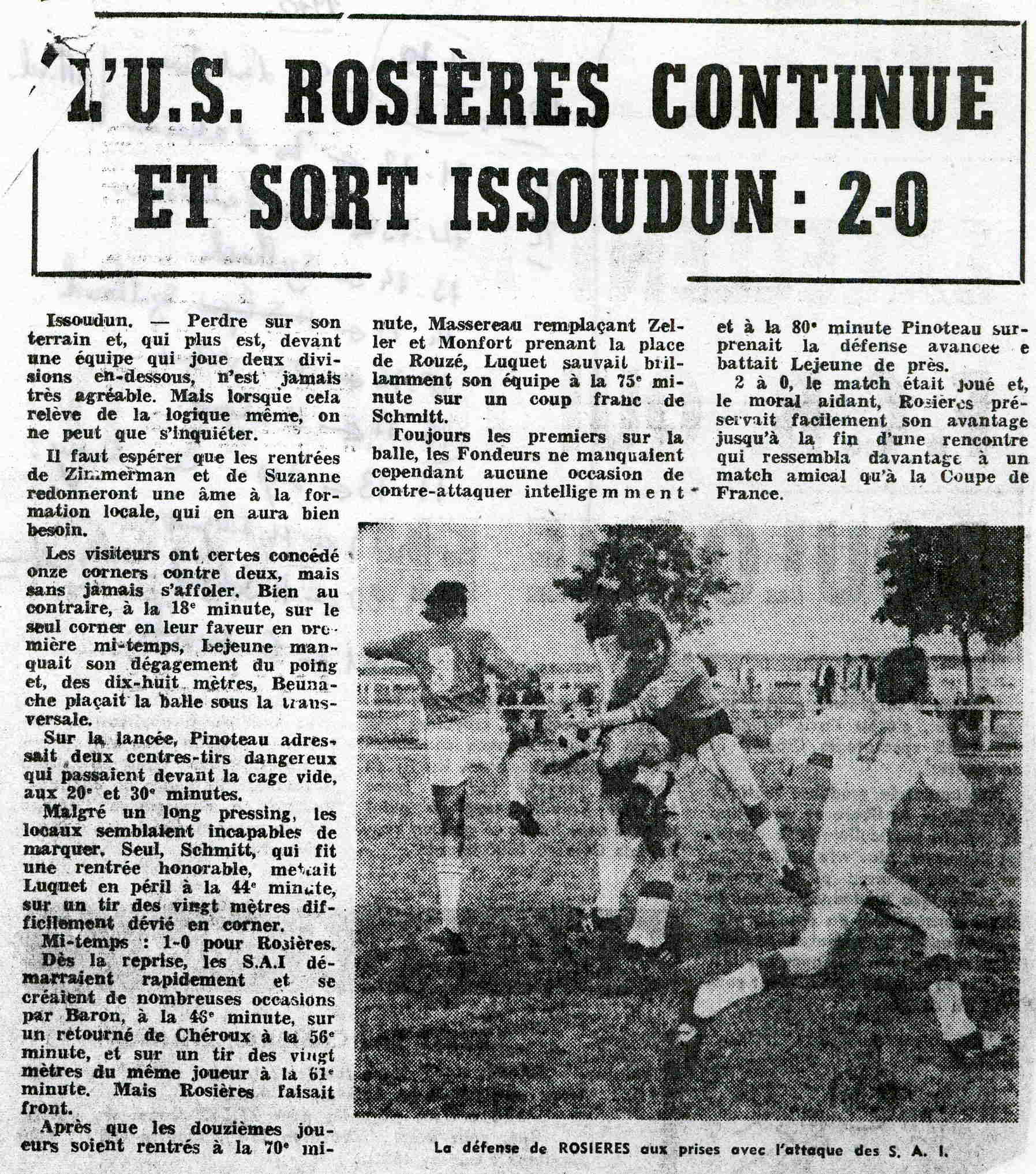 CF SA Issoudun -USR