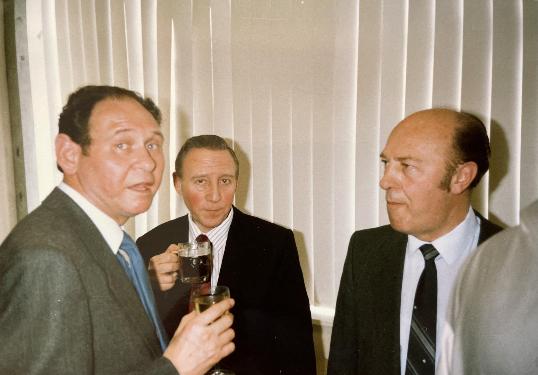 Mick Gates, Fred Powell & Tony Dennis