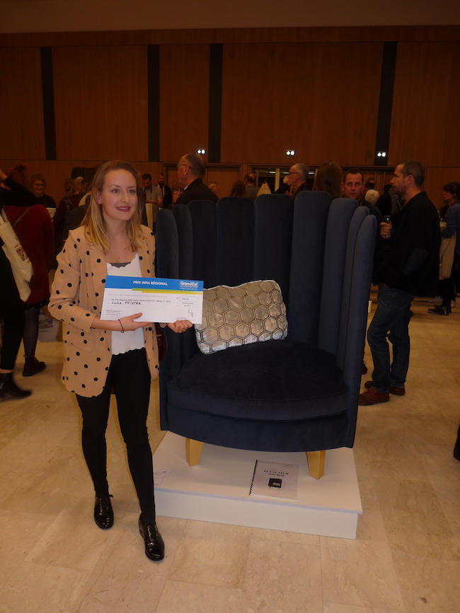 Notre apprentie, Lucie Pfister a gagné le premier prix régional du concours INMA avenir jeunes !