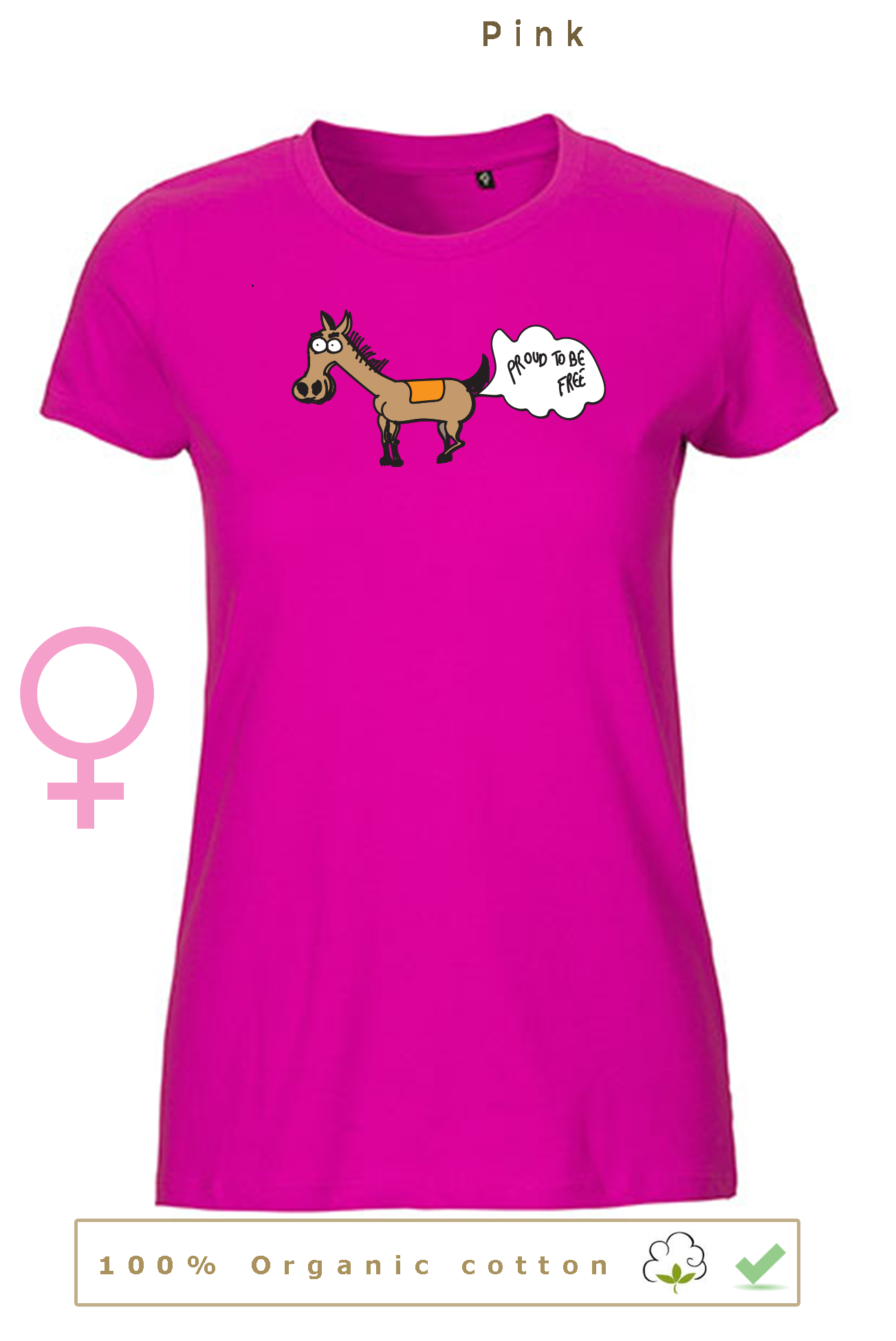 T-shirt BIO, 29€ pour homme/femme & 26€ pour enfant (disponible dans toutes les couleurs)