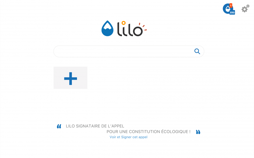 Le moteur de recherche Lilo