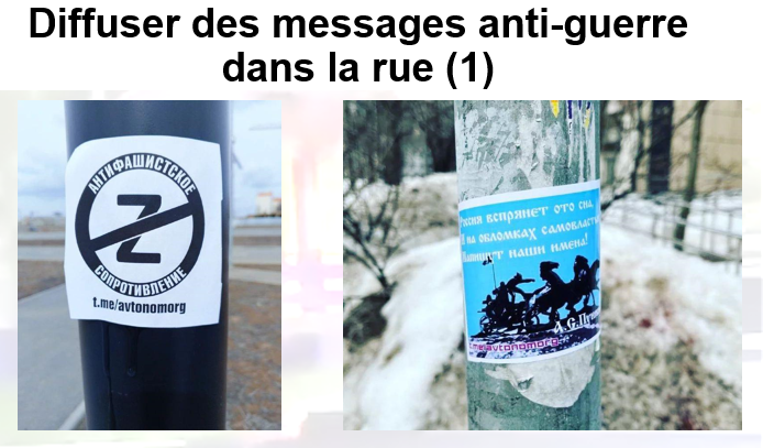 Mouvement antiguerre et anar russie 2024 message rue 1png