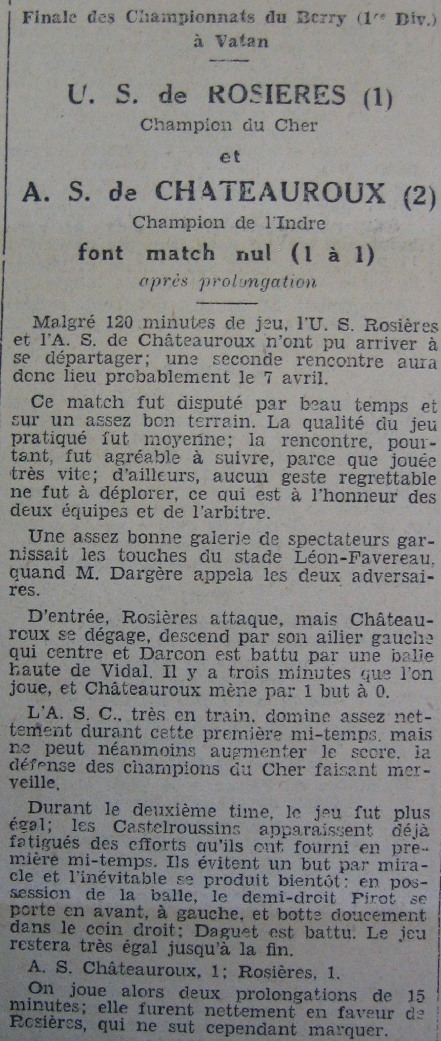 AS Châteauroux(R)-USR