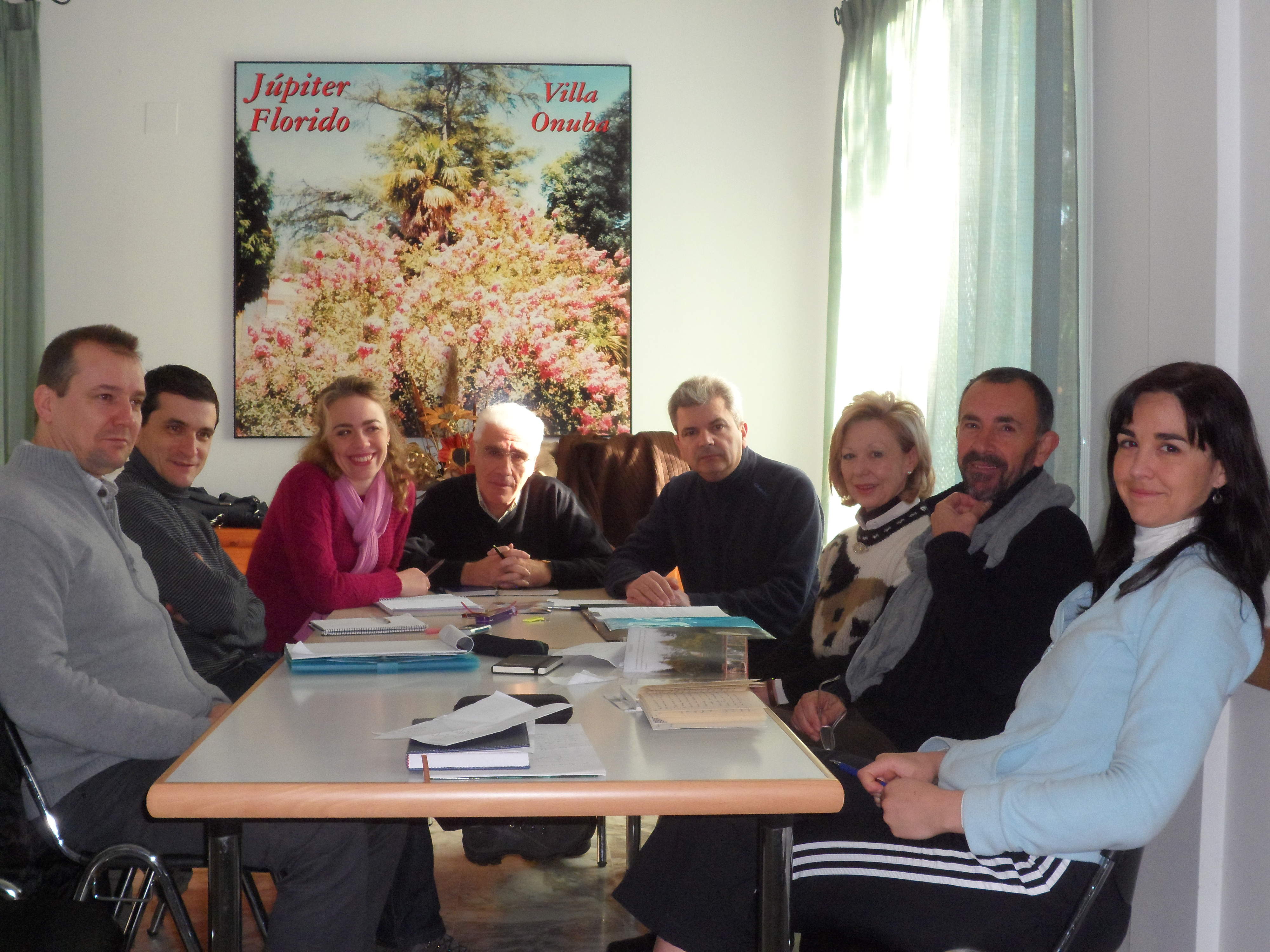 I Encuentro de Opción Transparencia en enero de 2012 en Villa Onuba, sierra de Huelva