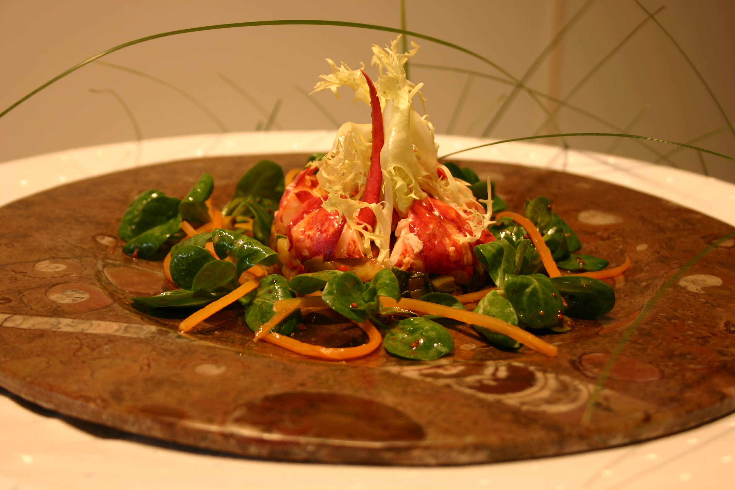 La salade de homard