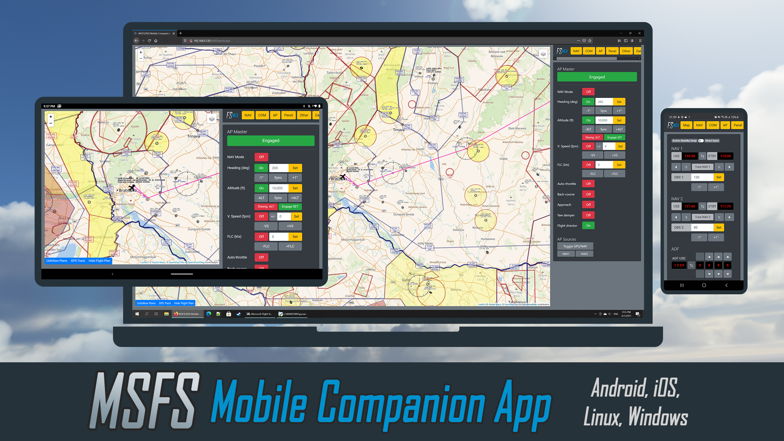 MSFS Mobile Companion App