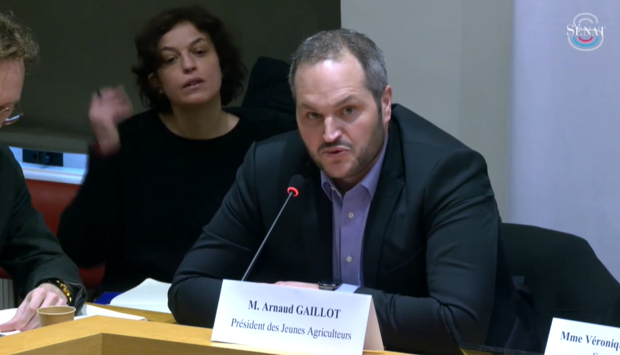 Arnaud Gaillot reçu par la Commission des affaires économiques du Sénat