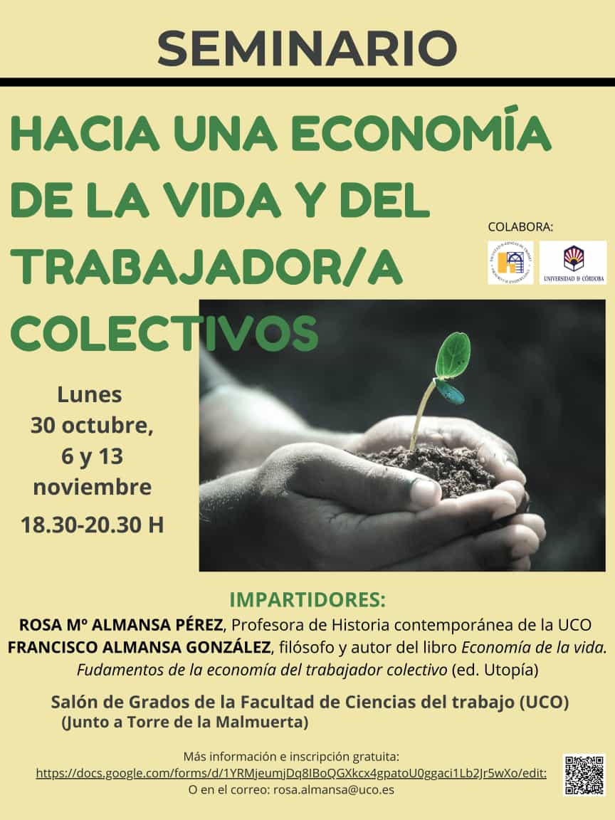 Seminario: Hacia una economía de la vida y del trabajador/a colectivo/a