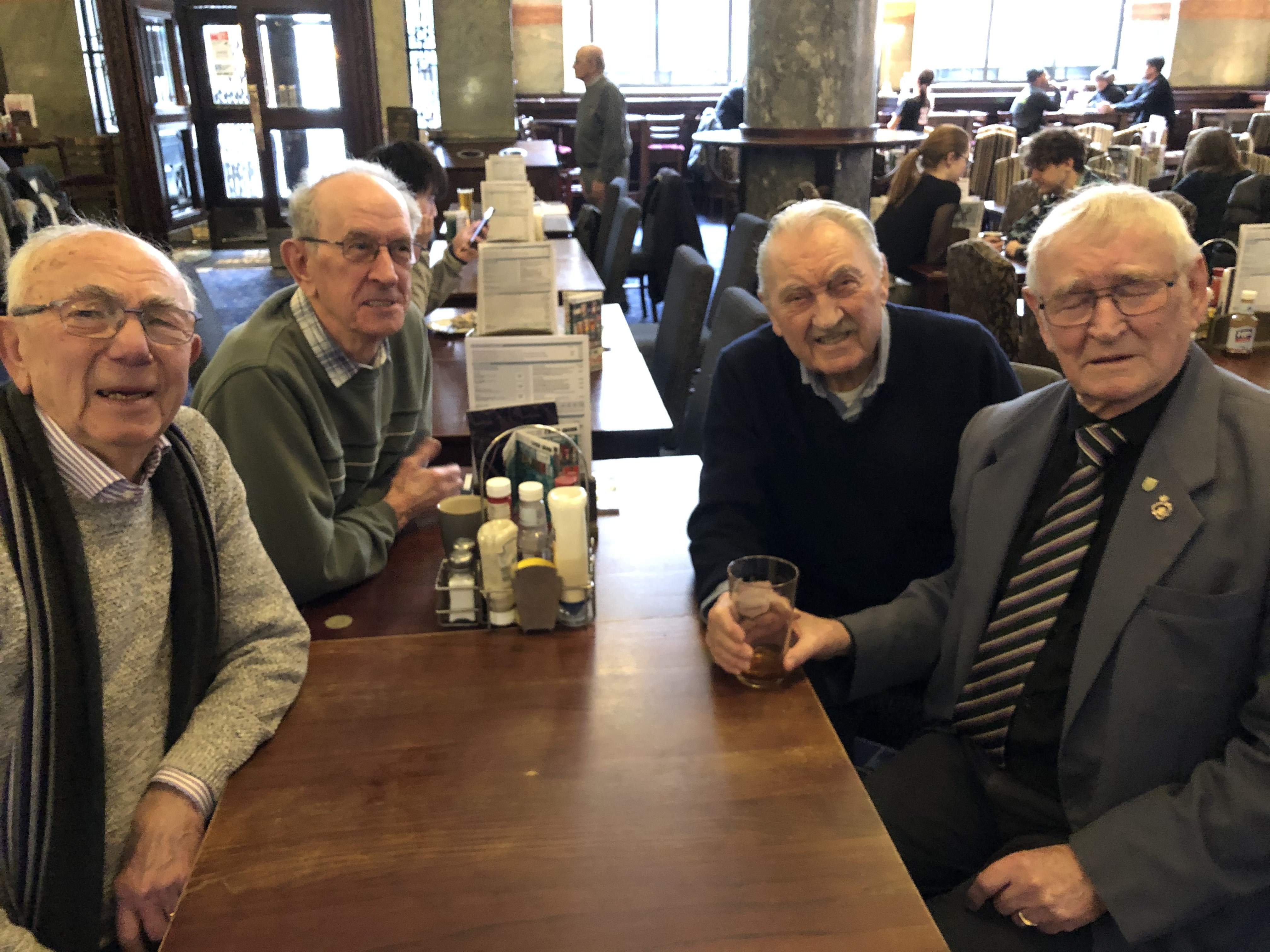 Dave Parry, Stan Chambers, Ted Clark, George Nash