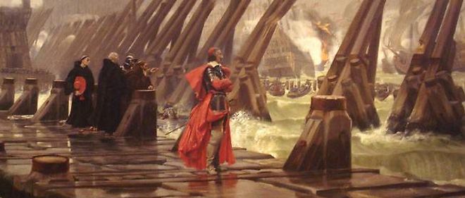 Le cardinal de Richelieu au siège de La Rochelle