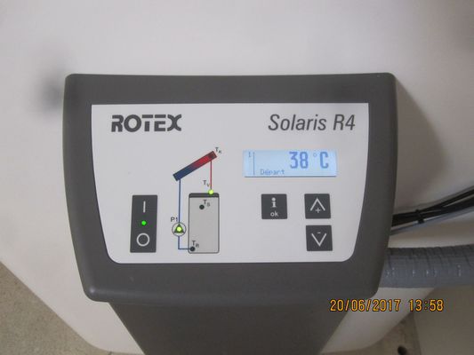 Ecran Régulation Solaire Daikin/Rotex