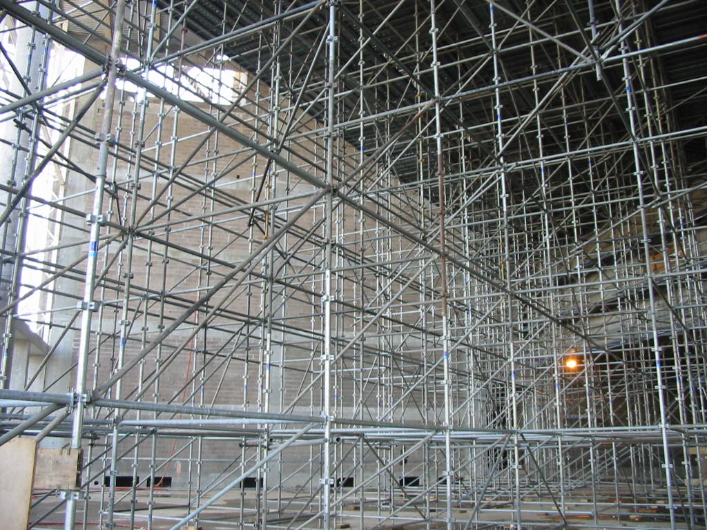 Construction du centre Pompidou de Metz
