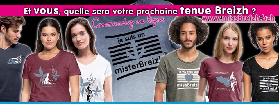 acheter un t-shirt breton missBreizh et misterBreizh