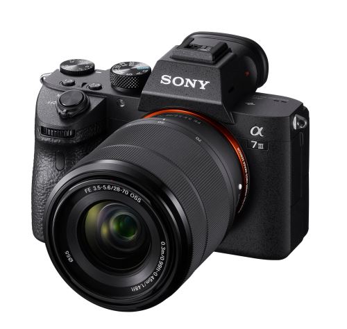 Appareil Photo Hybride Sony Alpha A7 III Noir + Objectif zoom 28-70mm Noir