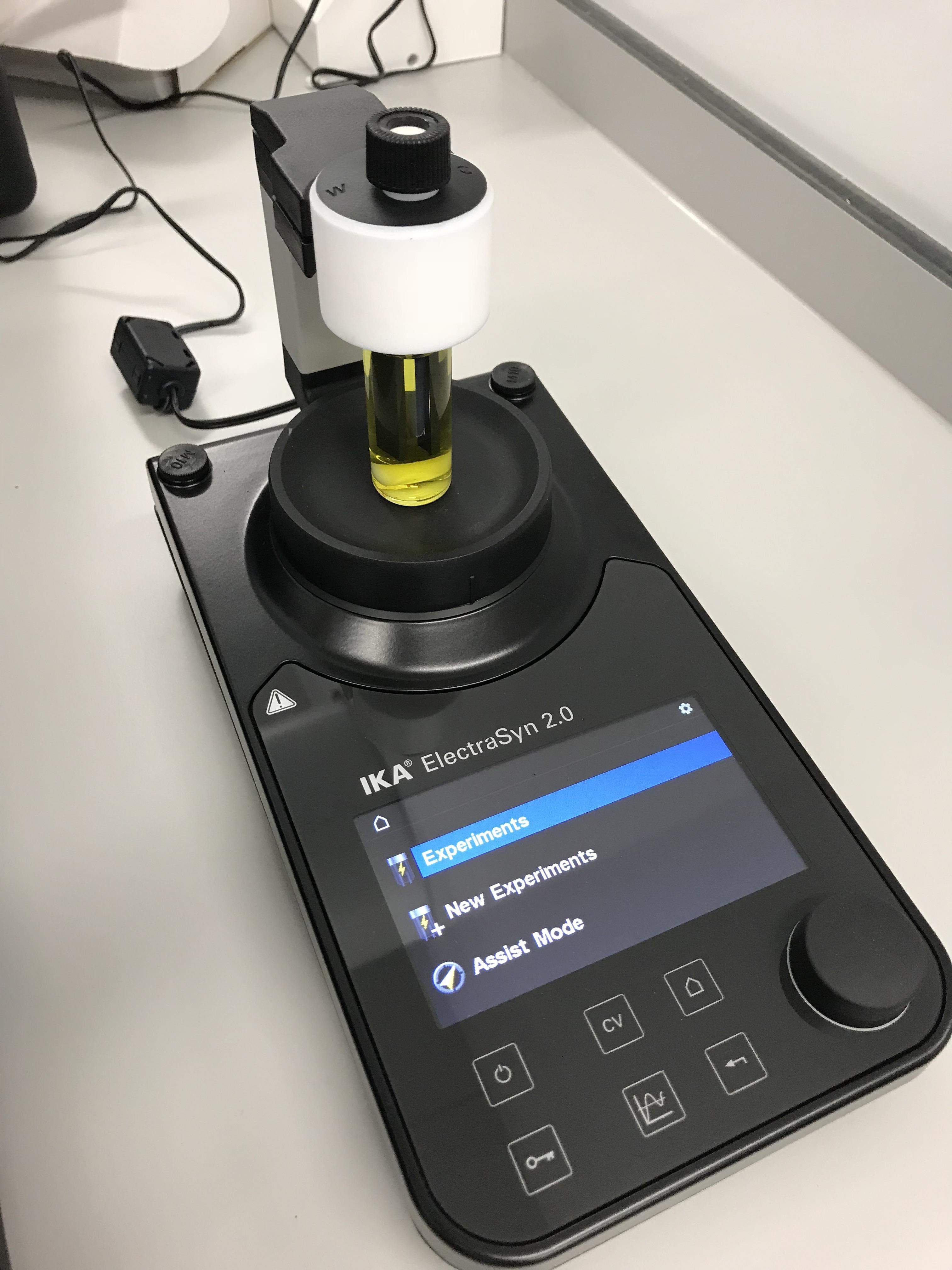 Electrasyn 2.0 is a modern way to perform electrosynthesis in the lab