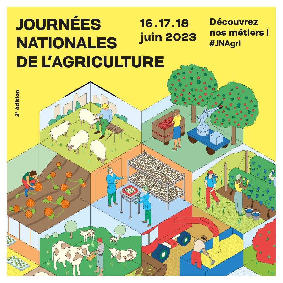 Les Journées Nationales de l’Agriculture le 16,17 et 18 juin prochain, moment fort pour l'Agriculture Francilienne.