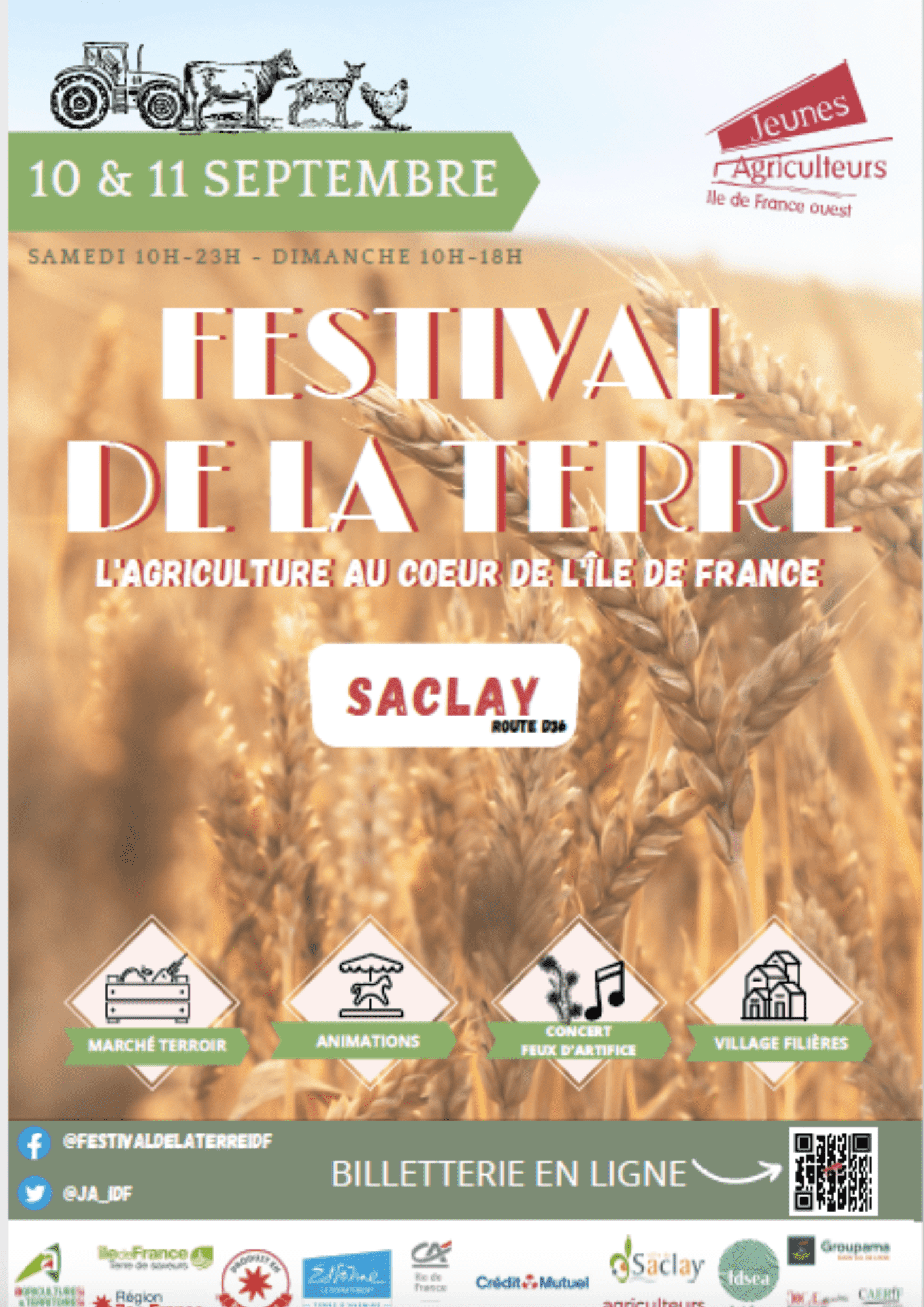 Le Festival de la Terre… à la découverte de l’agriculture en Ile-de-France