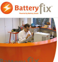service  de réparation de batteries