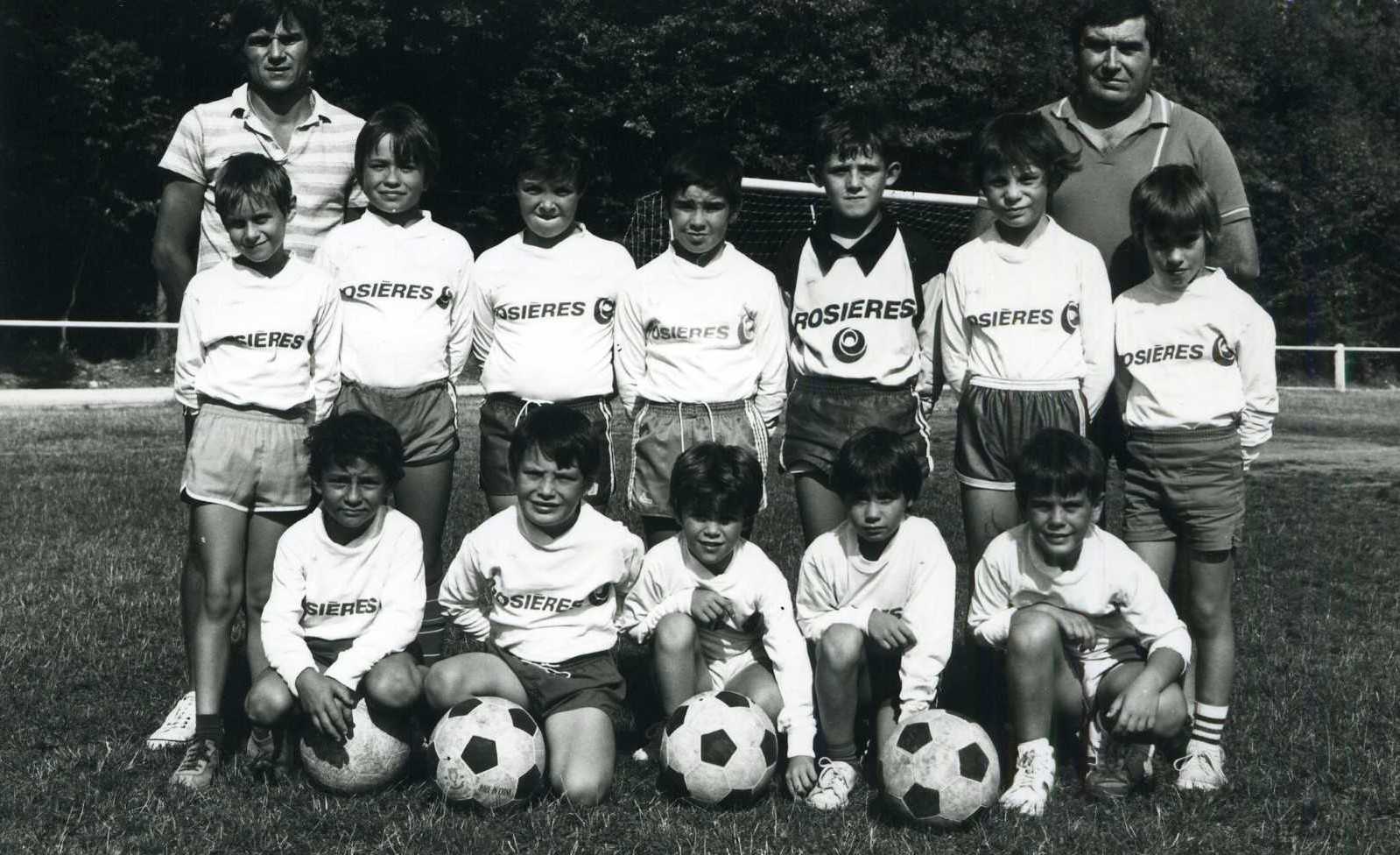Ecole de foot 1985-86