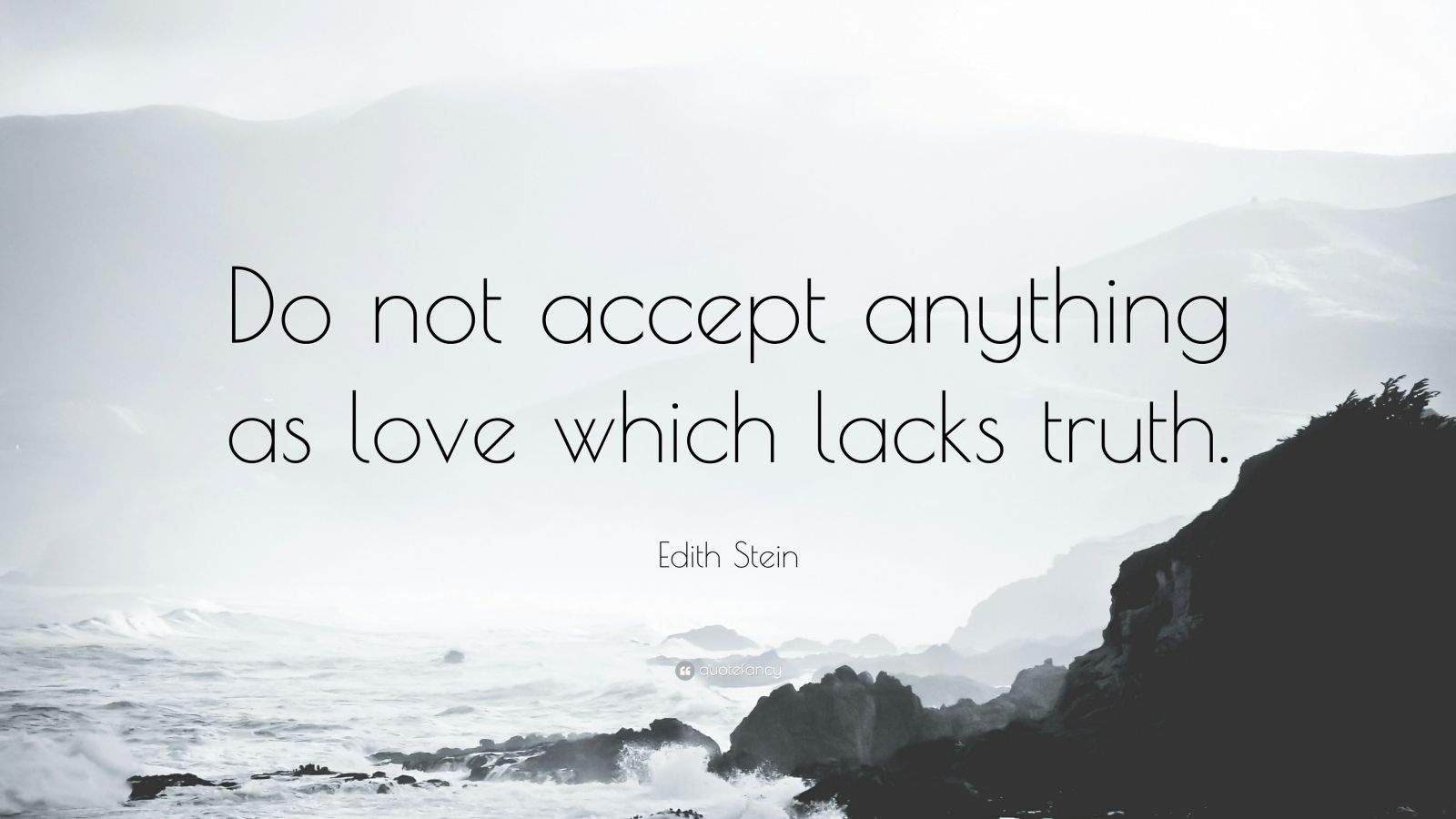 Love is not Acceptance