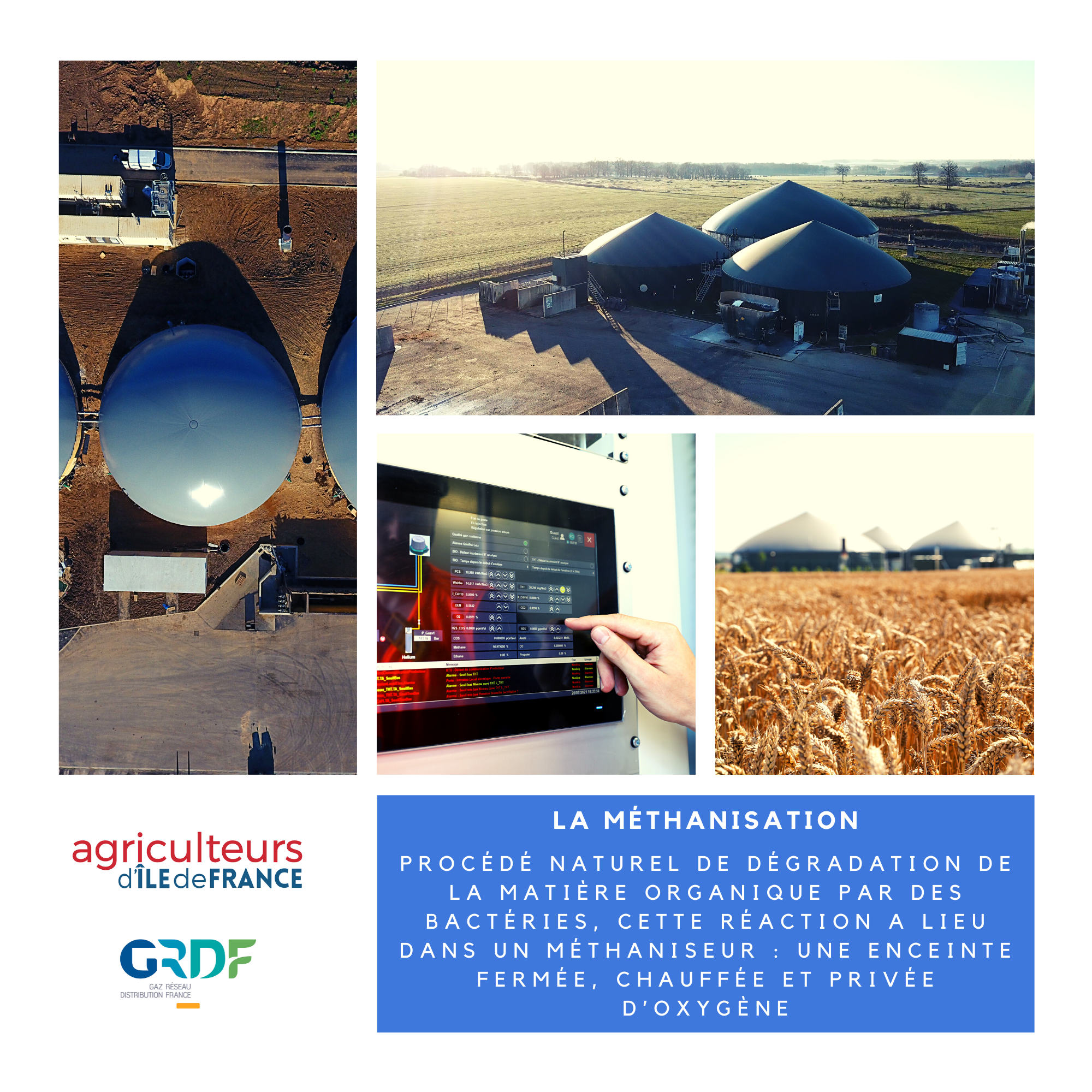 Agriculteurs d'Ile-de-France et GRDF communiquent!