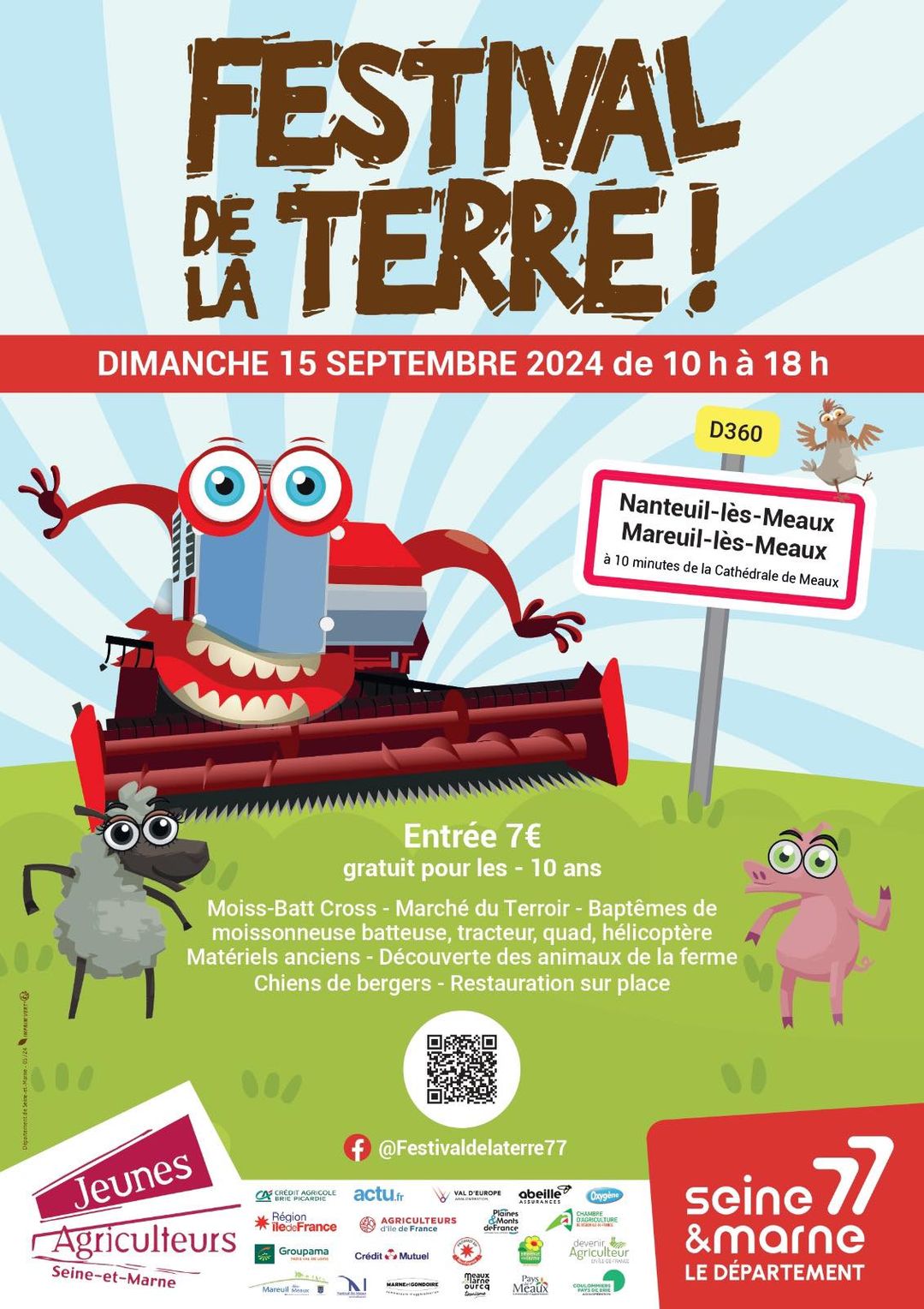 36e édition du Festival de la Terre en Seine-et-Marne des Jeunes Agriculteurs de Seine-et-Marne