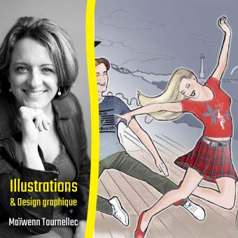 Maïwenn Tournellec Design graphique et illustratrice