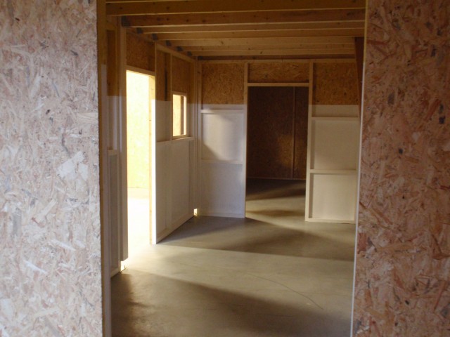 aménagement atelier bois, ossature bois, charpente, menuiserie ATOUT-TECK, PLOUAY, Lorient, Morbihan
