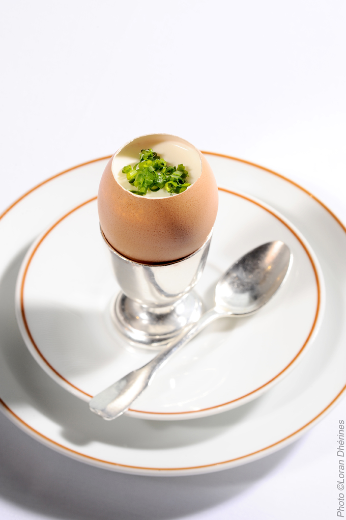 ALAIN PASSARD : œuf pour Maker's Mark. Photographie ©Loran DHERINES