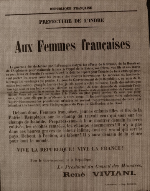 Appel aux Femmes françaises