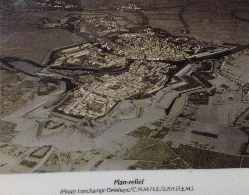 Verdun. Plan relief