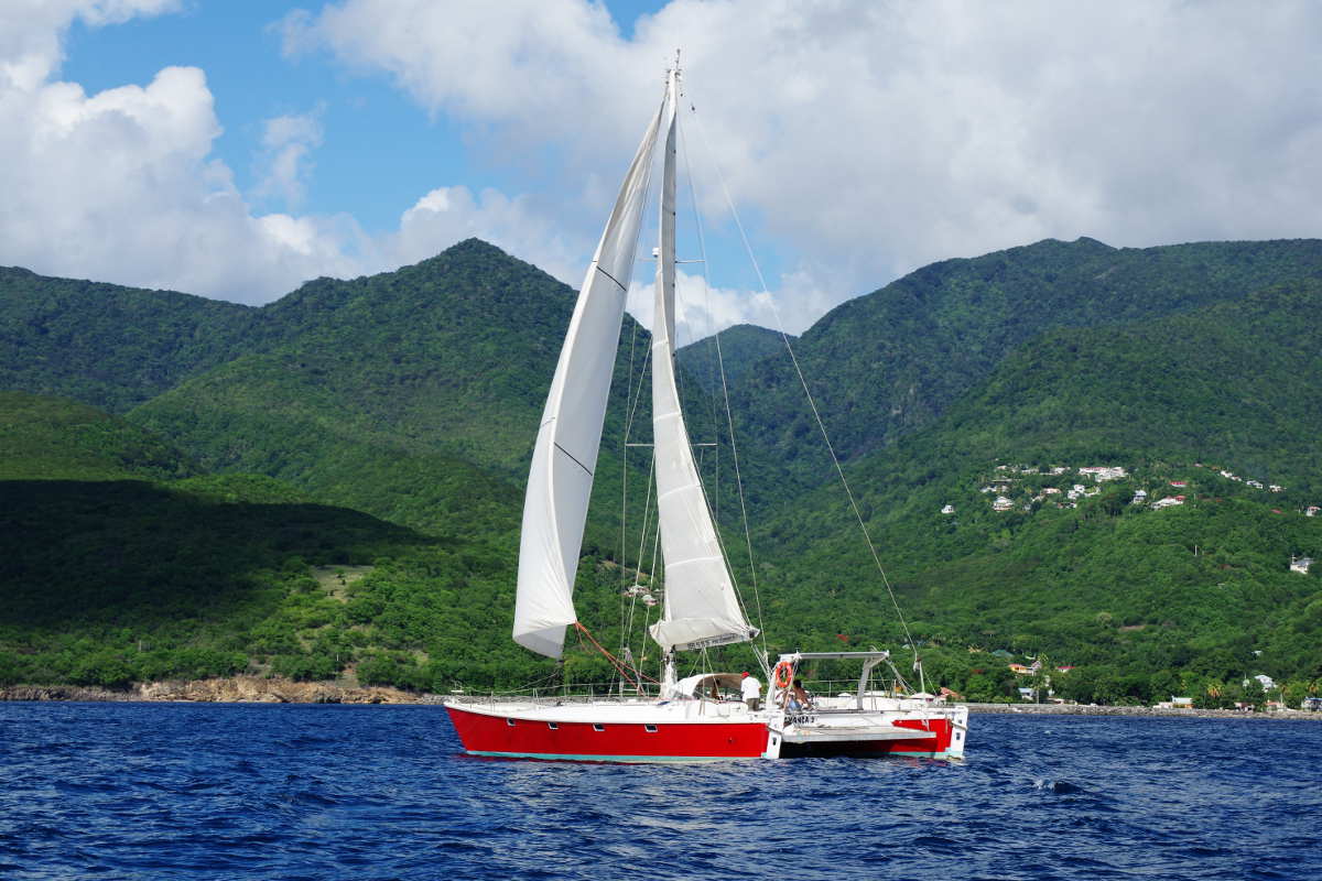 Catamaran cruise Guadeloupe
