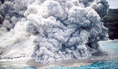 Coulées pyroclastiques Soufrière Montserrat