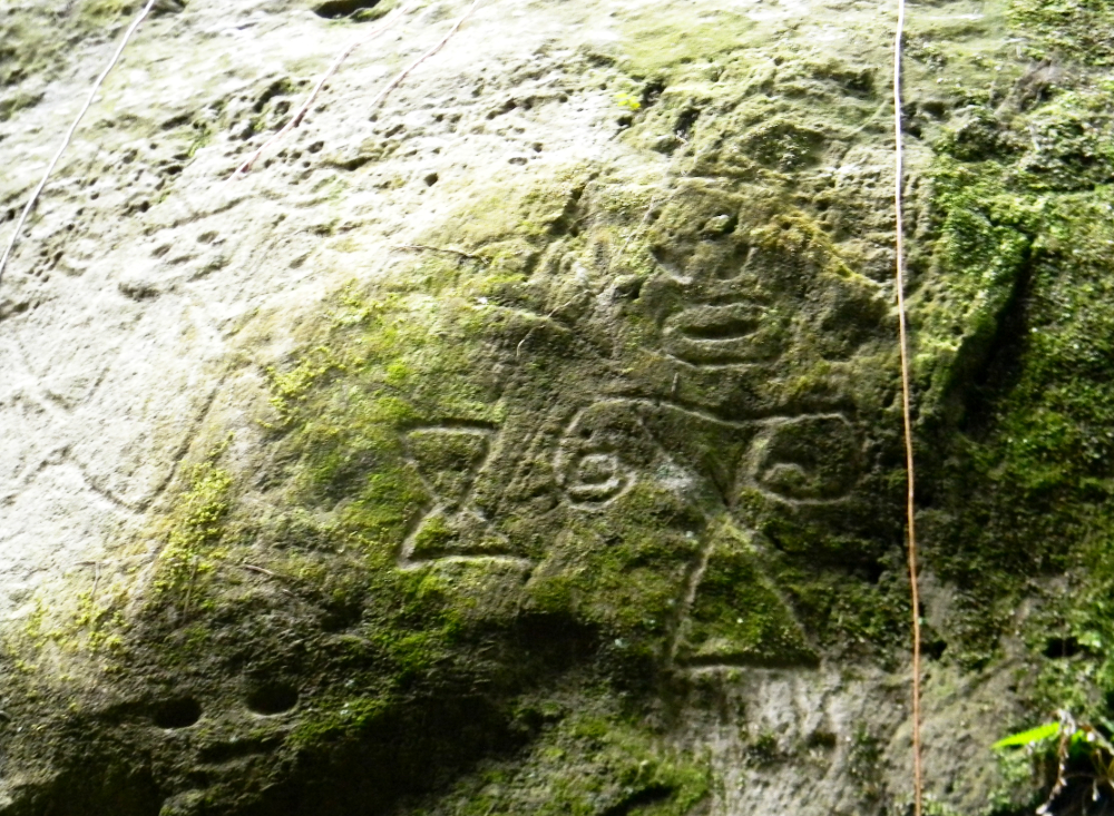 premiers pétroglyphes découverts à Montserrat
