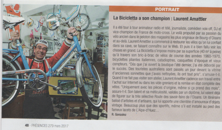 LaBicicletta.fr - Magazine Présence CCI Grenoble