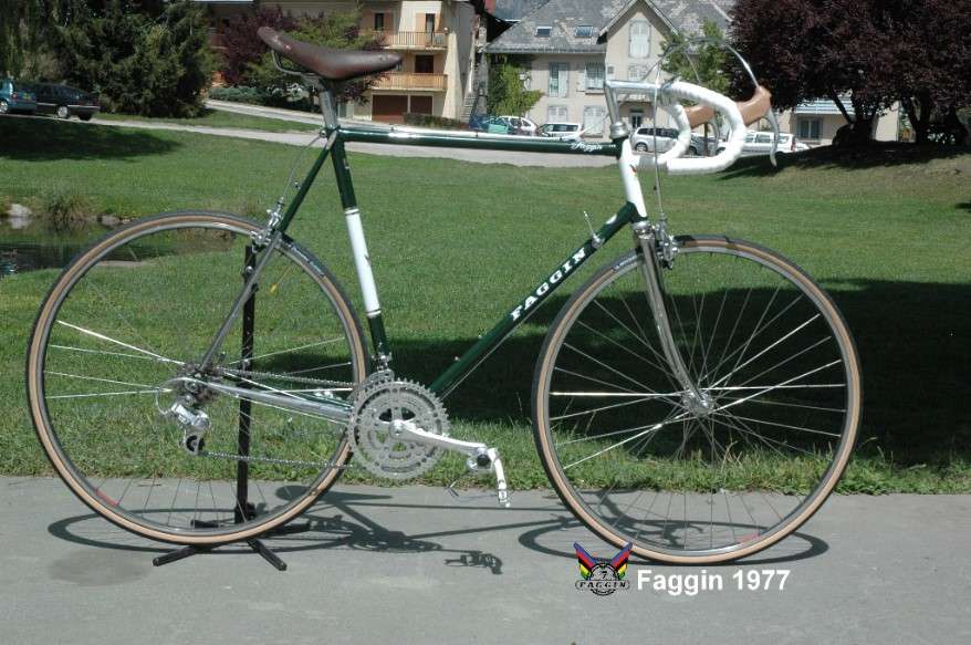 Ancien vélo de course restauré à LaBiciletta.fr