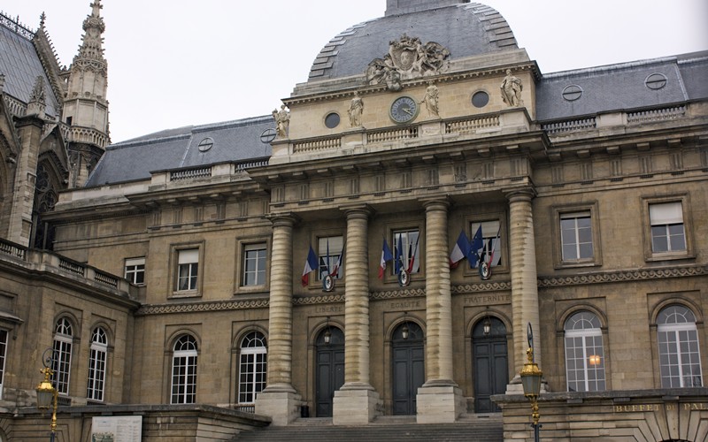 Palais de justice de Paris, Île de la Cité.