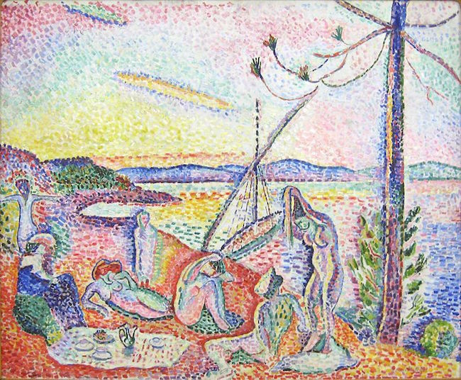 Matisse Luxe Calme et Volupte pointillist fauve color painting