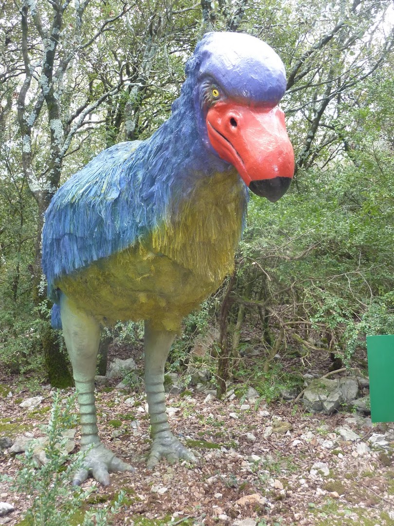 Diatryma - Parc à dinosaures - Aven Marzal - Ardèche sud